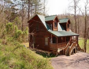 Cabin in the Great Smoky Mountains on Silver Poplar Lane