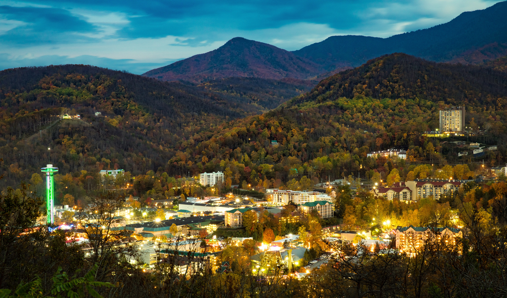 Gatlinburg Cityscape